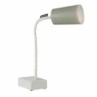 Lampada da tavolo In-es.artdesign Paint T2 stelo flessibile cemento Viadurini