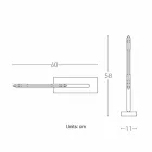 Lampada da Tavolo in Ottone e Resina con Base in Marmo Made in Italy - Quizza Viadurini