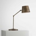 Lampada da tavolo industriale regolabile Reporter Il Fanale