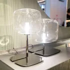 Lampada da Tavolo LED con Struttura in Metallo Made in Italy - Donatina Viadurini