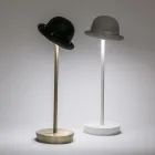Lampada da Tavolo Ricaricabile e Inclinabile Tramite Magnete - Bombetta Viadurini