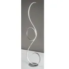 Lampada da Terra a LED con Struttura in Metallo Verniciato Design- Clack Viadurini