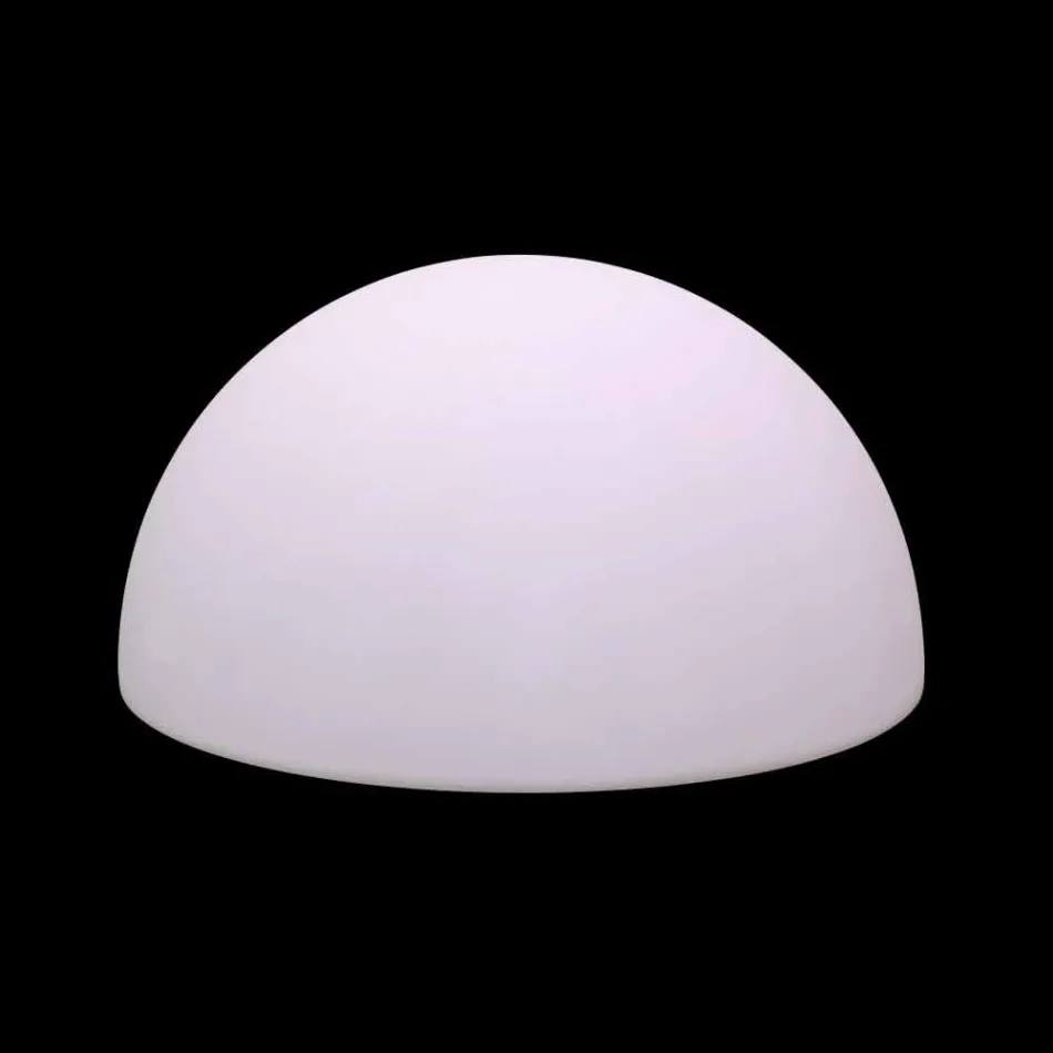 Lampada da Terra a Semisfera Attacco a Scelta 2 Misure Design Moderno - Semistar Viadurini