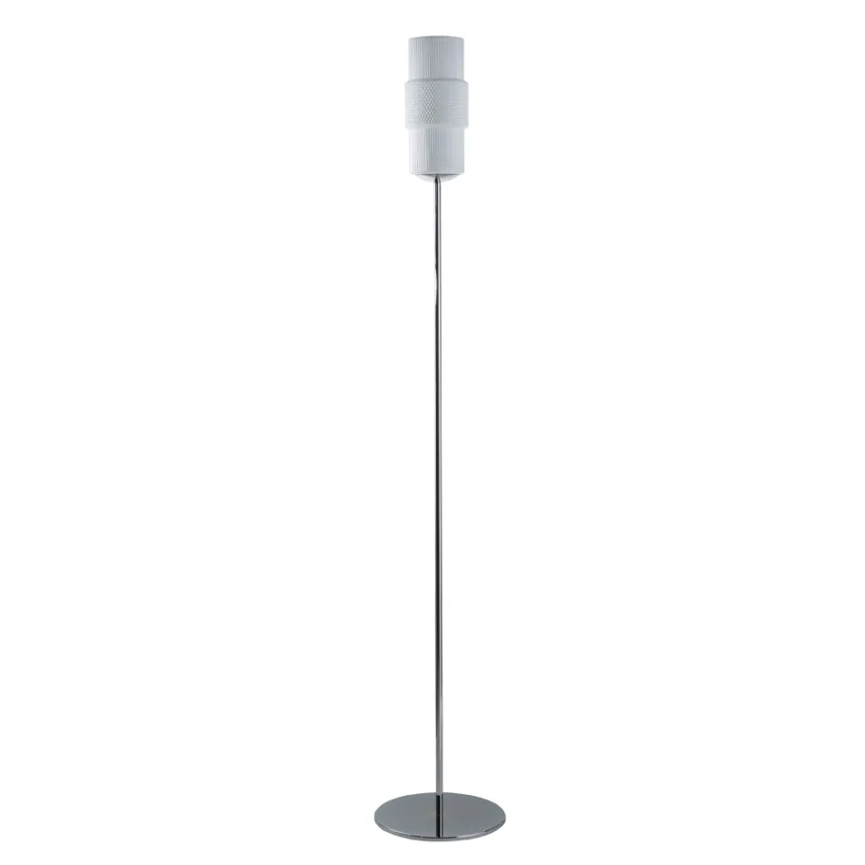 Lampada da Terra Artigianale in Vetro Veneziano Soffiato 30 cm - Satomi Viadurini