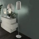 Lampada da Terra Artigianale in Vetro Veneziano Soffiato a Mano - Bambù Viadurini