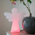 Lampada da Terra Bianca E27, Led o Solare Design Angelo Moderno - Angelostar Viadurini
