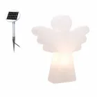 Lampada da Terra Bianca E27, Led o Solare Design Angelo Moderno - Angelostar Viadurini