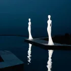 Lampada da Terra con Luce Led Design Moderno per Esterni - Penelope by Myyour Viadurini