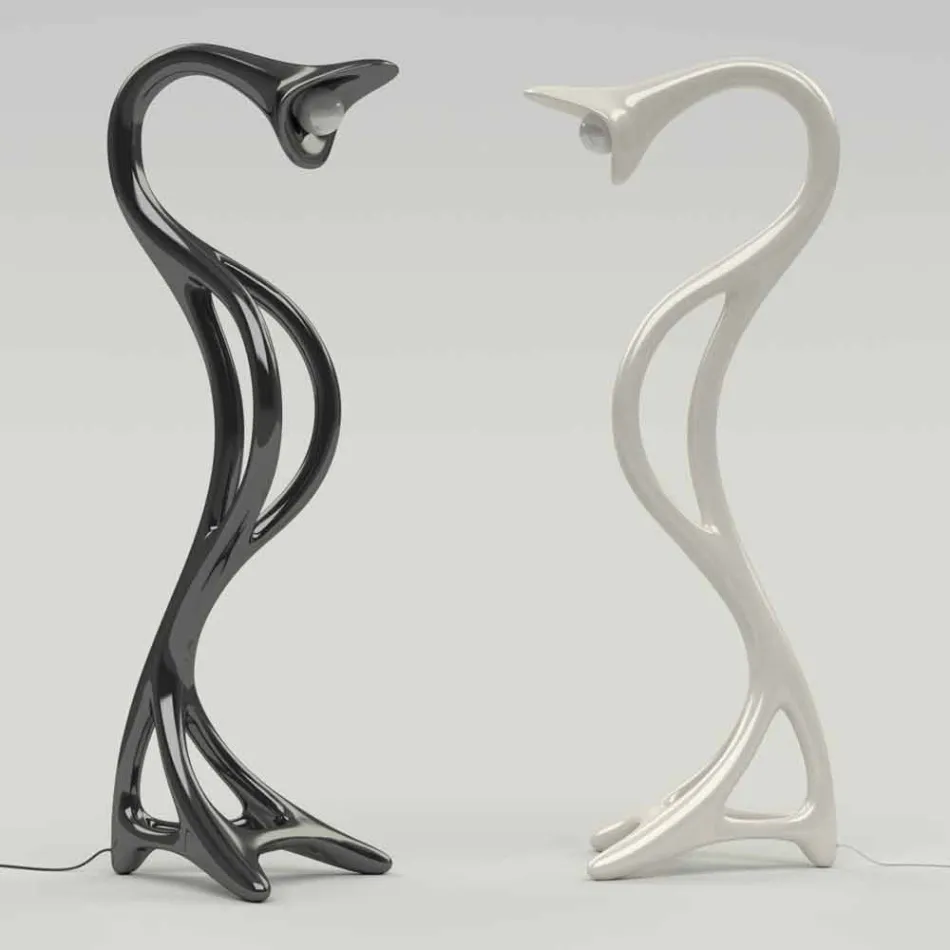 Lampada da terra design moderno Drago made in Italy 
 Viadurini