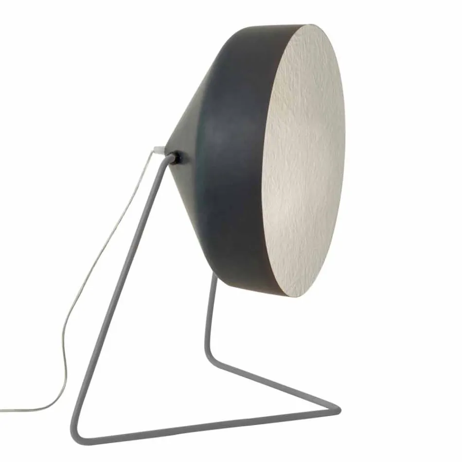 Lampada da terra di design In-es.artdesign Cyrcus F Lavagna in resina Viadurini