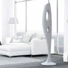 Lampada da terra di design moderno prodotta in Italia, Sinnai Viadurini