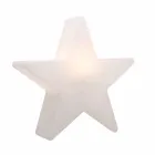 Lampada da Terra Forma a Stella Bianco o Rosso, Design Moderno - Ringostar Viadurini