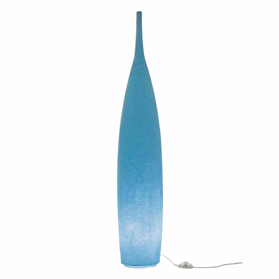 Lampada da terra H142cm moderno design In-es.artdesign Tank 1 colorata Viadurini