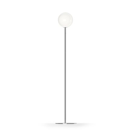 Lampada da Terra in Vetro Incamiciato Lucido o Satinato Made in Italy - Althea Viadurini