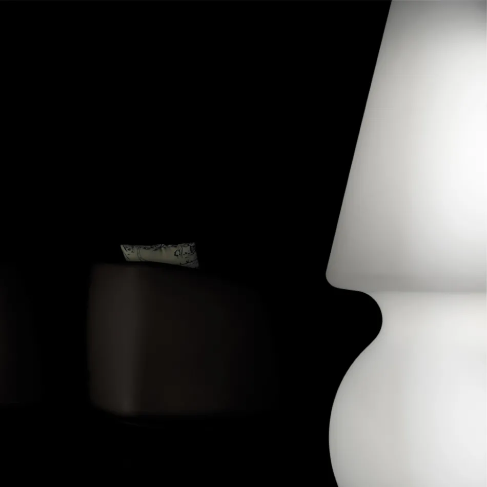 Lampada da Terra per Esterni con Luce Led in Polietilene Made in Italy - Alvarez Viadurini