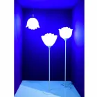 Lampada da Terra per Esterni di Design a Fiore in Plastica - Baby Love by Myyour Viadurini