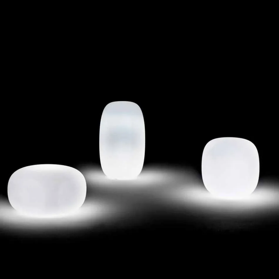 Lampada da Terra per Esterno Design in 3 Misure, 2 Pezzi - Pandora S by Myyour Viadurini