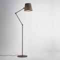 Lampada da terra stile industriale regolabile Reporter Il Fanale