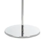 Lampada da Terra su Piantana in Vetro Incamiciato Bianco Made in Italy - Isotta Viadurini