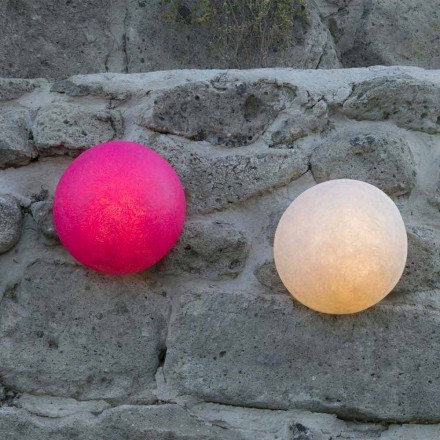 Lampada di design a muro In-es.artdesign Button in colorata nebulite Viadurini