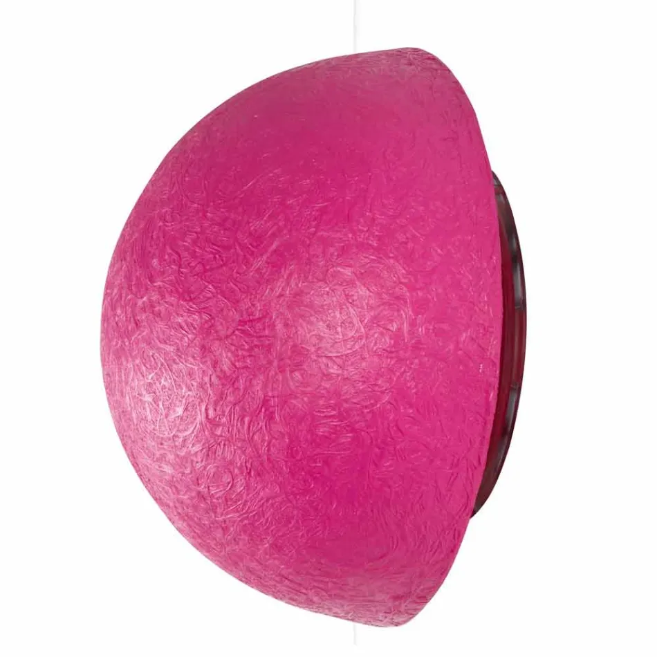Lampada di design a muro In-es.artdesign Button in colorata nebulite Viadurini