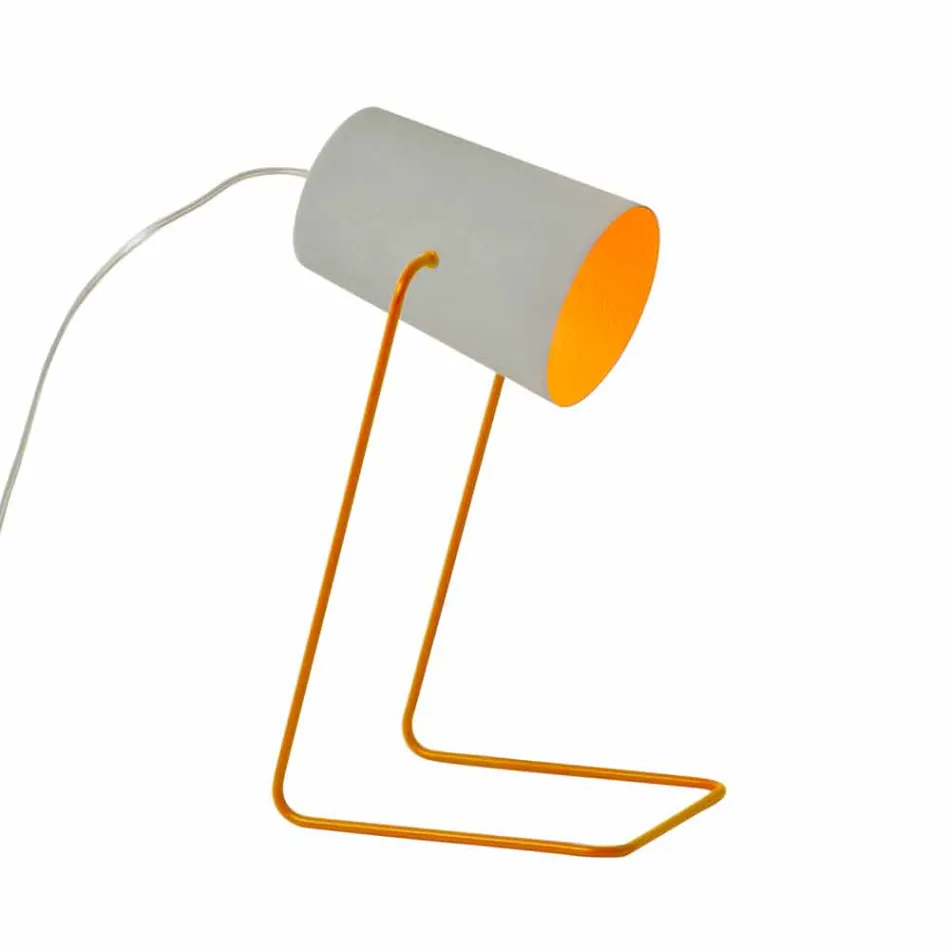 Lampada di design da tavolo In-es.artdesign Paint T effetto cemento Viadurini