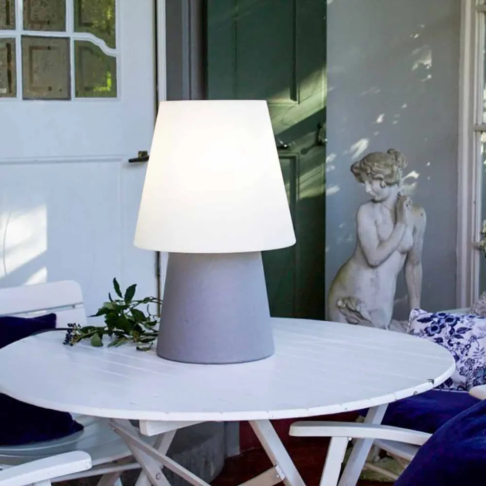 Lampada di Design Moderno da Interno o Esterno in Plastica Colorata - Fungostar Viadurini