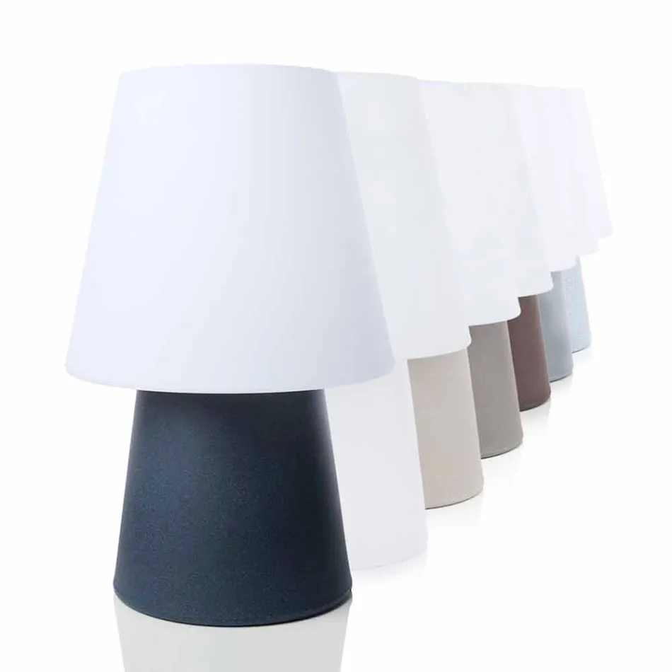 Lampada di Design Moderno da Interno o Esterno in Plastica Colorata - Fungostar Viadurini
