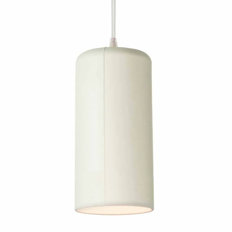 Lampada di design sospesa In-es.artdesign Candle 1 in colorata laprene Viadurini