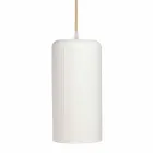 Lampada di design sospesa In-es.artdesign Candle 1 in colorata laprene Viadurini