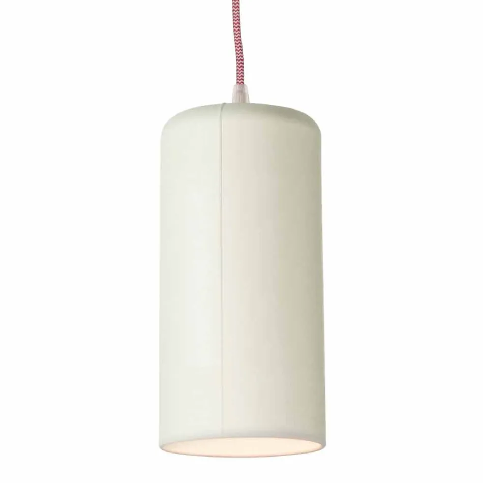 Lampada di design sospesa In-es.artdesign Candle 1 in colorata laprene Viadurini