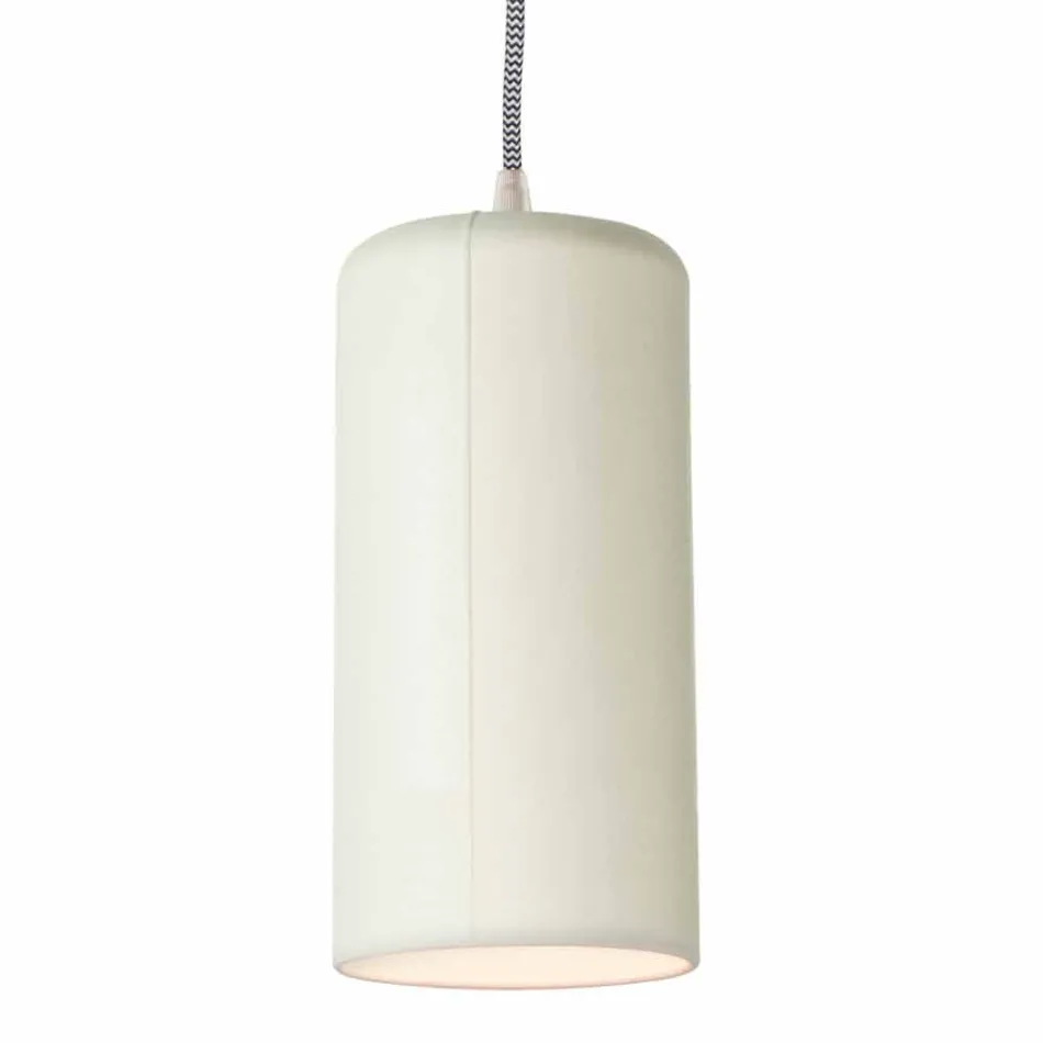 Lampada di design sospesa In-es.artdesign Candle 1 in colorata laprene Viadurini