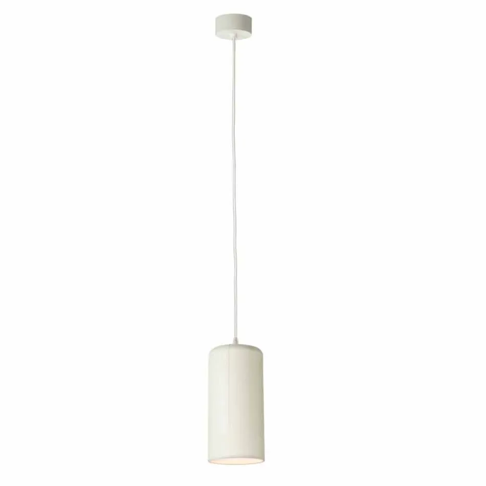 Lampada di design sospesa In-es.artdesign Candle 1 in colorata laprene Viadurini