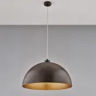 Lampada Elegante in Vetro e Metallo Made in Italy per Interni Raffinati - Deneb Viadurini