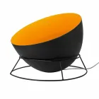 Lampada in acciaio e nebulite da terra In-es.artdesign H2o F colorata Viadurini