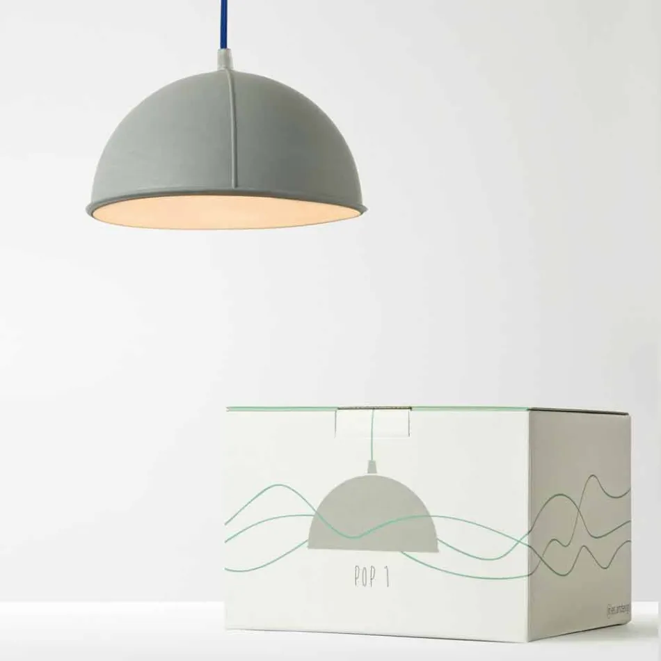 Lampada in laprene a sospensione In-es.artdesign Pop 1 moderna Viadurini