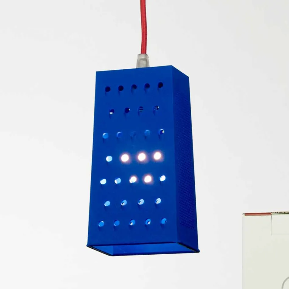 Lampada in laprene sospesa In-es.artdesign Cacio & Pepe 2 colorata Viadurini