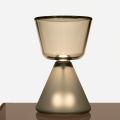 Lampada Led da Tavolo in Vetro Soffiato di Murano Made in Italy - Isola