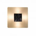 Lampada moderna a muro In-es.artdesign Fragments 3 di design nebulite