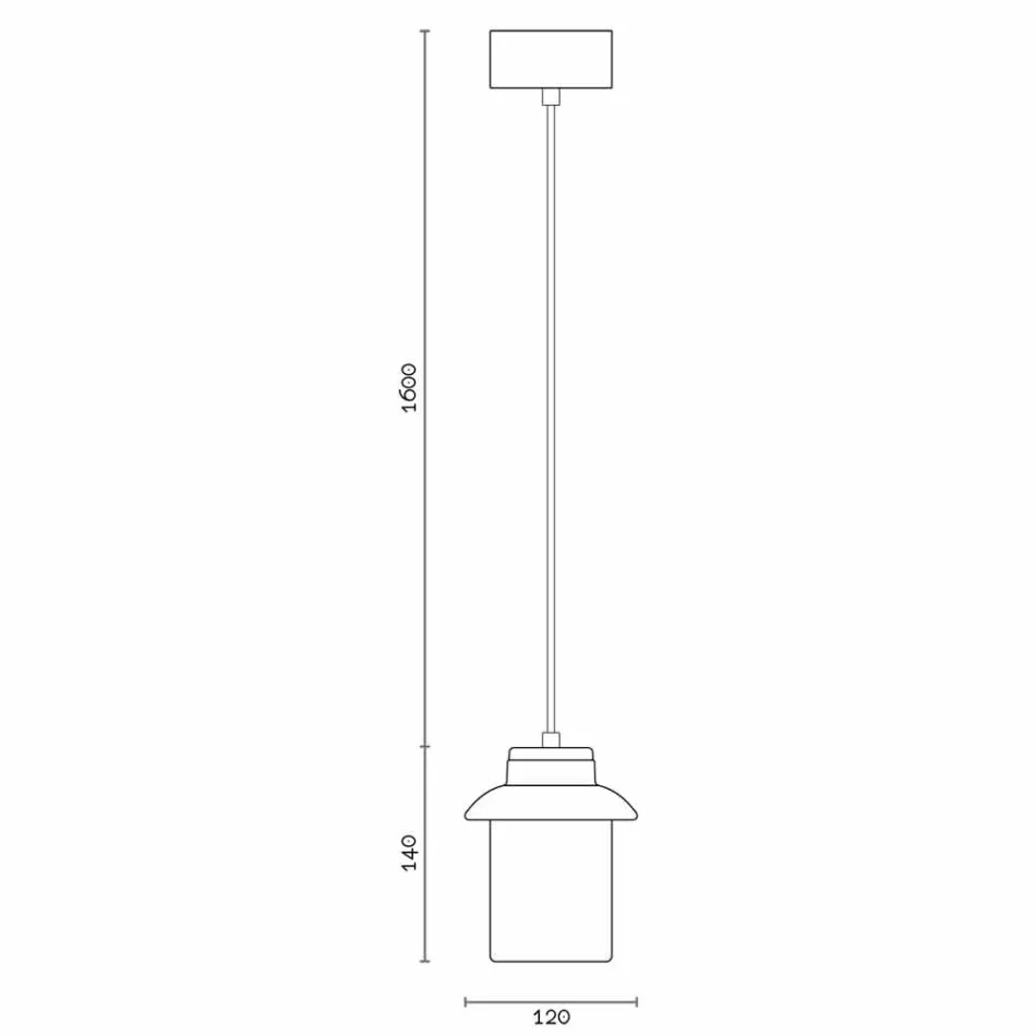 Lampada moderna a sospensione in ceramica colorata made in Italy Asia Viadurini