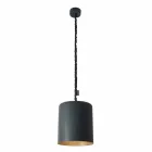 Lampada moderna a sospensione In-es.artdesign Bin Lavagna in resina Viadurini