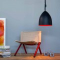 Lampada moderna a sospensione In-es.artdesign Flower S Lavagna resina