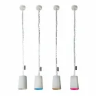 Lampada moderna a sospensione In-es.artdesign Paint Cemento verniciata Viadurini