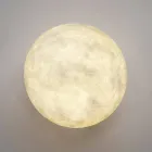 Lampada moderna da muro In-es.artdesign A. Moon in nebulite Viadurini