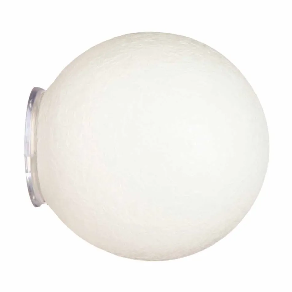 Lampada moderna da muro In-es.artdesign A. Moon in nebulite Viadurini