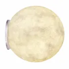 Lampada moderna da muro In-es.artdesign A. Moon in nebulite Viadurini