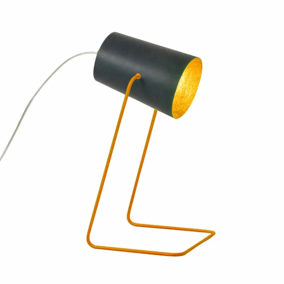 Lampada moderna da tavolo In-es.artdesign Paint T effetto lavagna Viadurini
