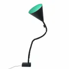 Lampada moderna da terra In-es.artdesign Flower Lavagna in resina Viadurini