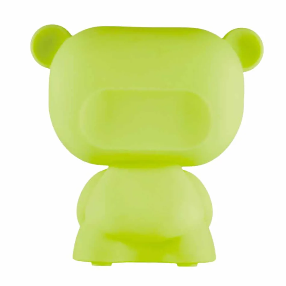 Lampada orso da tavolo luminosa Slide Pure colorata fatta in Italia Viadurini