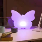 Lampada per Esterni o Interni, Farfalla Bianca Design Moderno - Farfallastar Viadurini